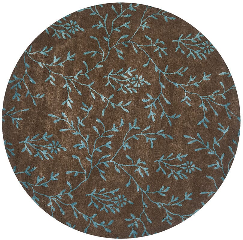 Safavieh Soho Soh418A Brown / Light Blue Area Rug