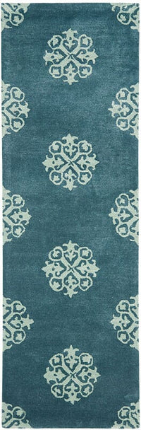 Safavieh Soho soh424b Blue Geometric Area Rug