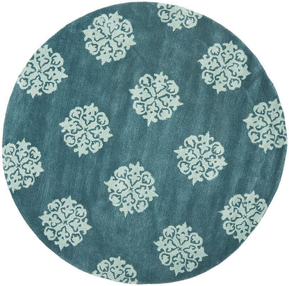 Safavieh Soho soh424b Blue Geometric Area Rug