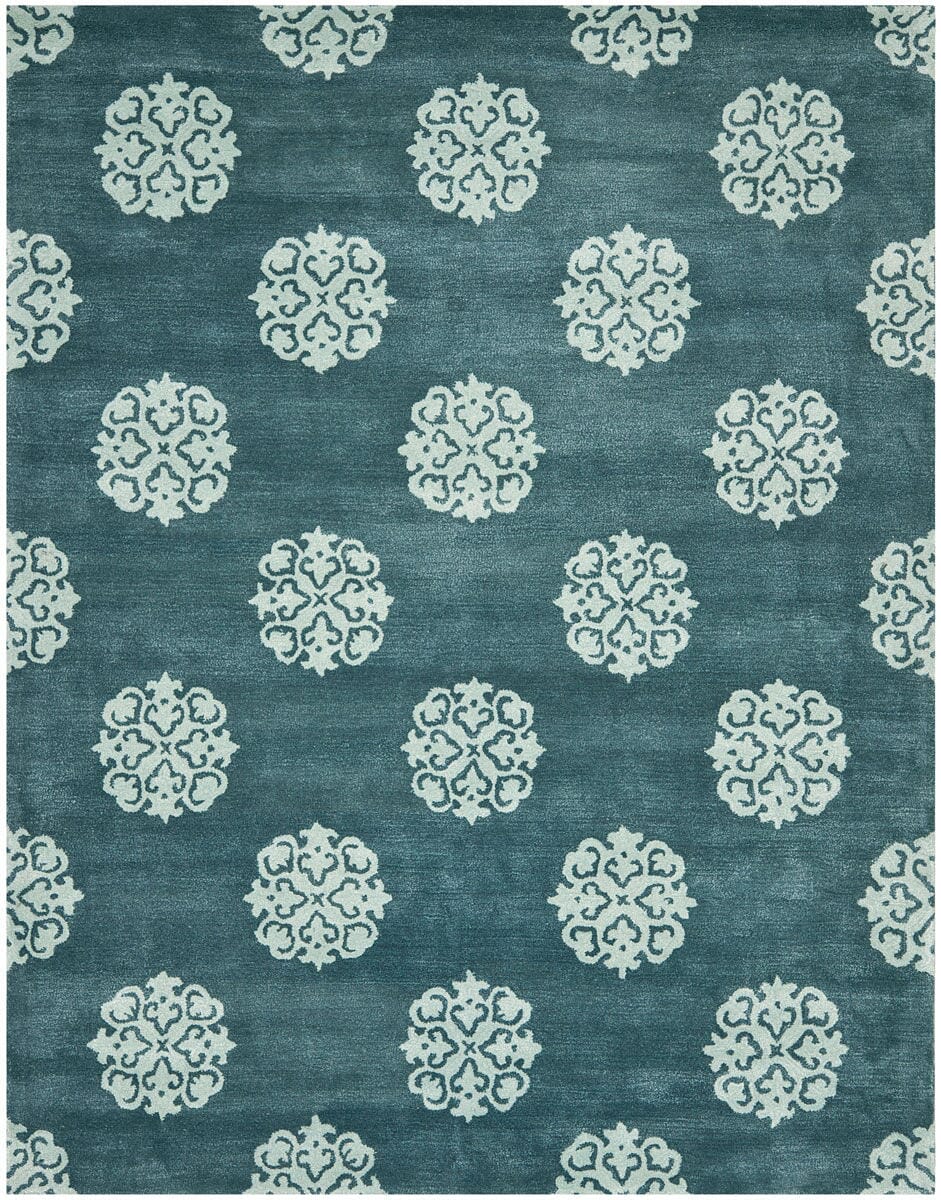 Safavieh Soho soh424b Blue Geometric Area Rug