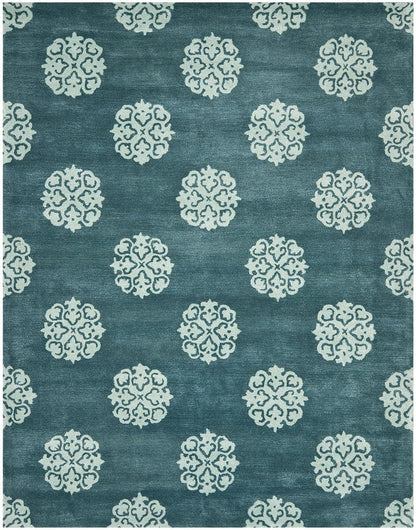 Safavieh Soho soh424b Blue Geometric Area Rug