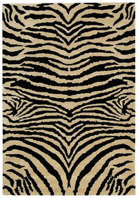 Safavieh Soho Soh434A White / Black Animal Prints /Images Area Rug