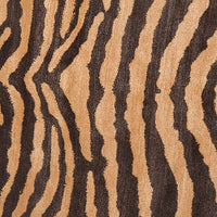 Safavieh Soho soh434c Black / Gold Animal Prints /Images Area Rug