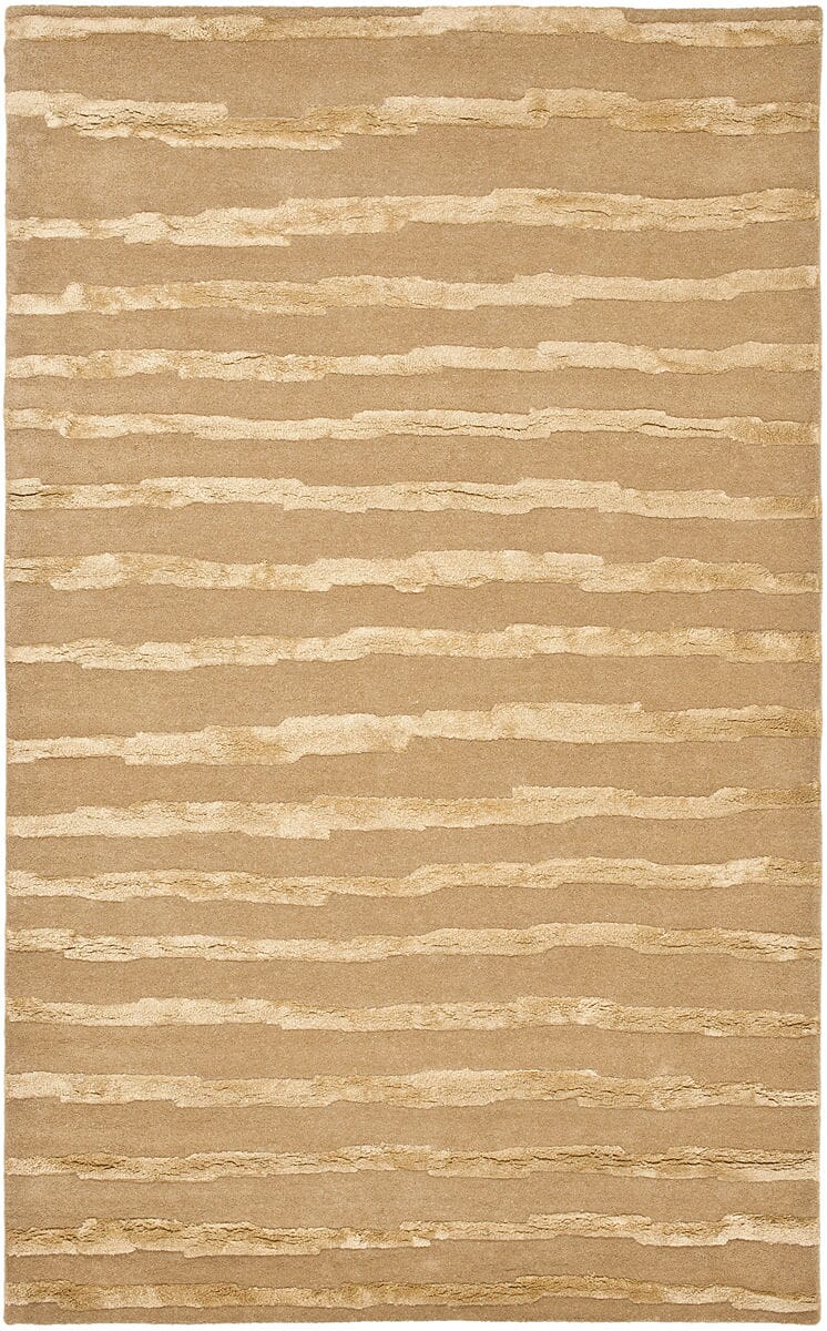 Safavieh Soho Soh519B Beige / Gold Striped Area Rug