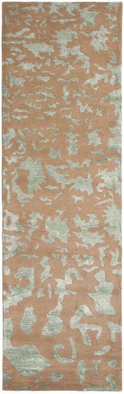 Safavieh Soho Soh525B Taupe / Light Blue Organic / Abstract Area Rug