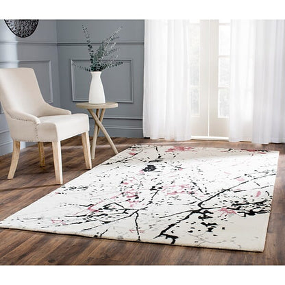 Safavieh Soho Soh529A Ivory / Purple Geometric Area Rug