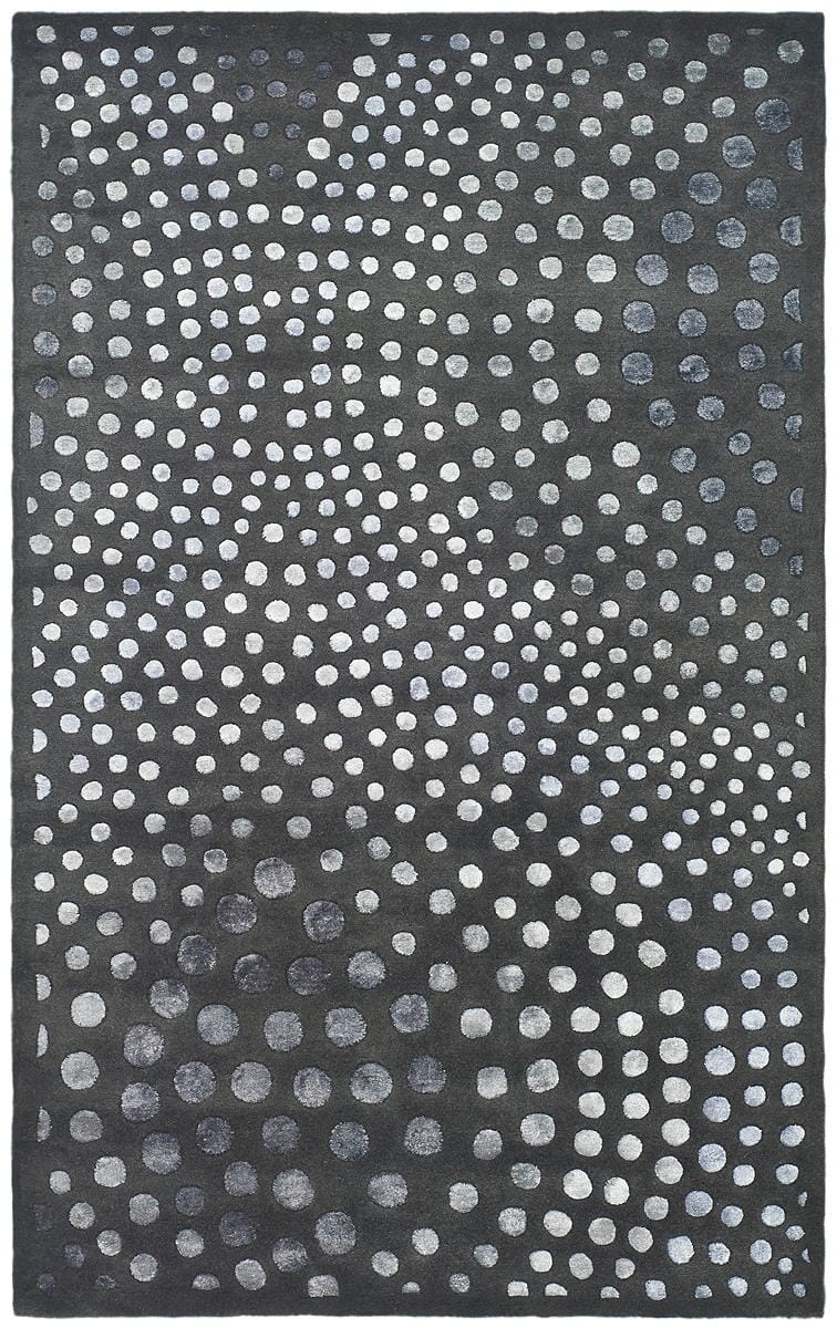 Safavieh Soho Soh654A Dark Grey Geometric Area Rug