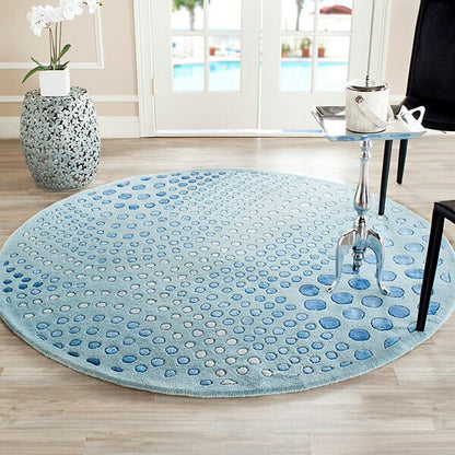 Safavieh Soho Soh654B Light Blue Geometric Area Rug