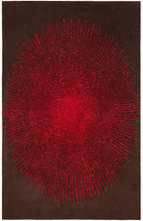 Safavieh Soho Soh655T Brown/Red Rug.