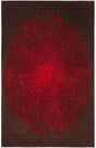 Safavieh Soho Soh655T Brown / Red Geometric Area Rug