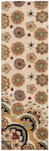 Safavieh Soho Soh701A Ivory / Multi Floral / Country Area Rug