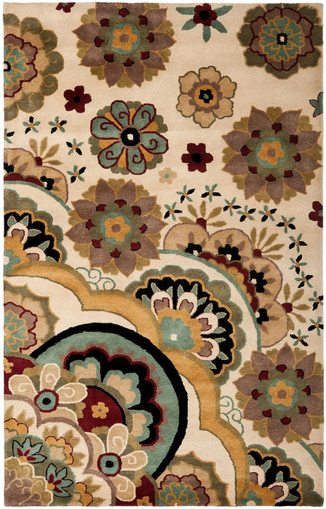 Safavieh Soho Soh701A Ivory / Multi Rugs.