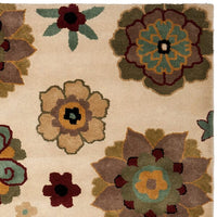 Safavieh Soho Soh701A Ivory / Multi Floral / Country Area Rug