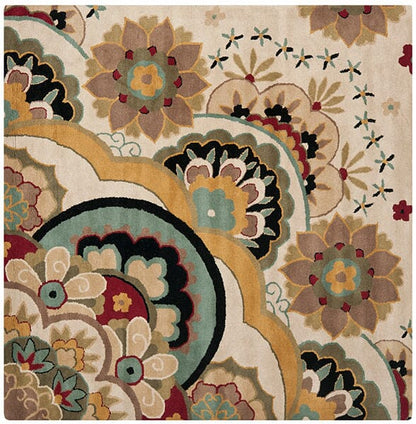 Safavieh Soho Soh701A Ivory / Multi Floral / Country Area Rug