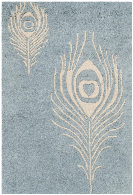Safavieh Soho Soh704B Light Blue / Ivory Rugs.