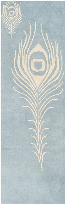 Safavieh Soho Soh704B Light Blue / Ivory Rugs.