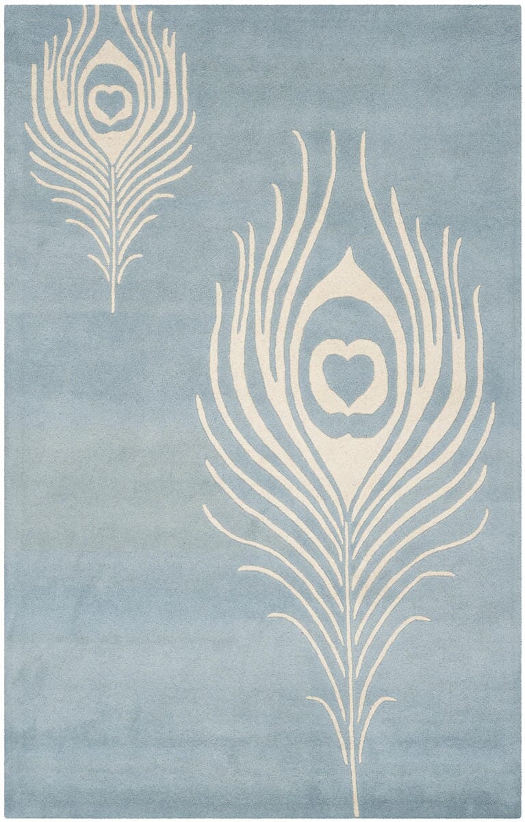 Safavieh Soho Soh704B Light Blue / Ivory Area Rug