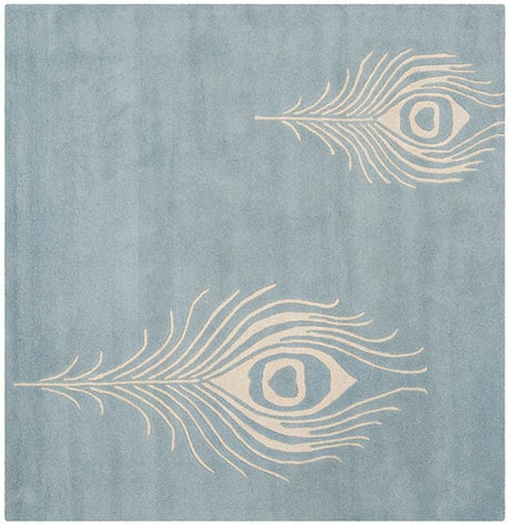 Safavieh Soho Soh704B Light Blue / Ivory Rugs.