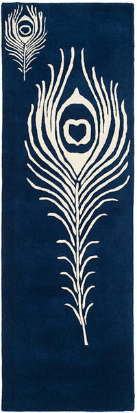 Safavieh Soho Soh704D Navy / Ivory Area Rug