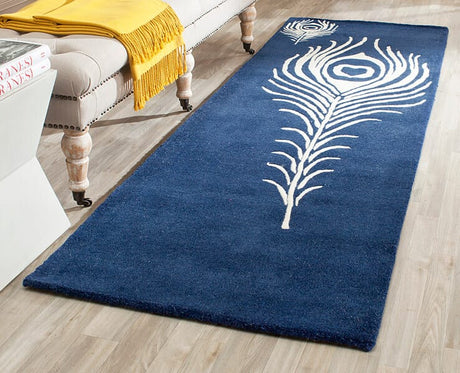 Safavieh Soho Soh704D Navy / Ivory Rugs.