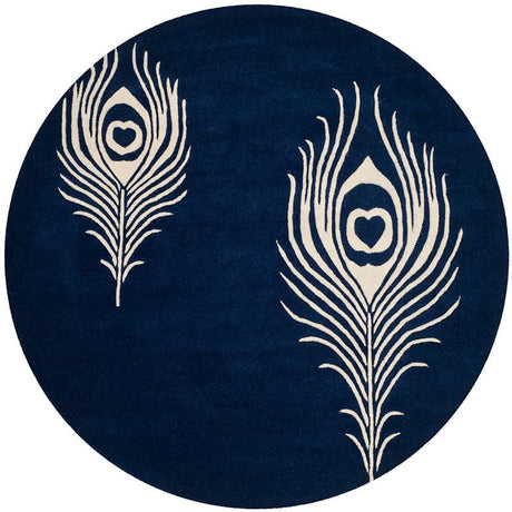 Safavieh Soho Soh704D Navy / Ivory Rugs.