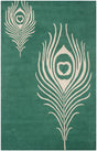 Safavieh Soho Soh704T Teal / Ivory Rugs.