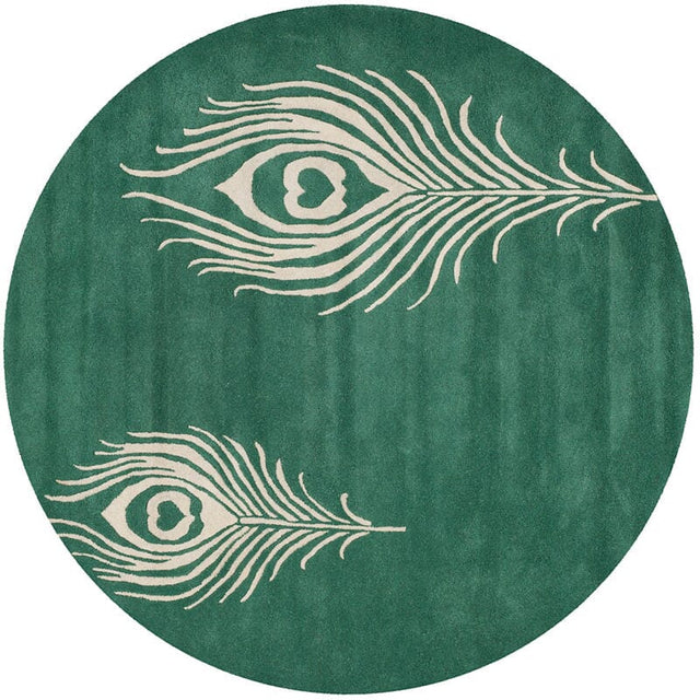 Safavieh Soho Soh704T Teal / Ivory Rugs.
