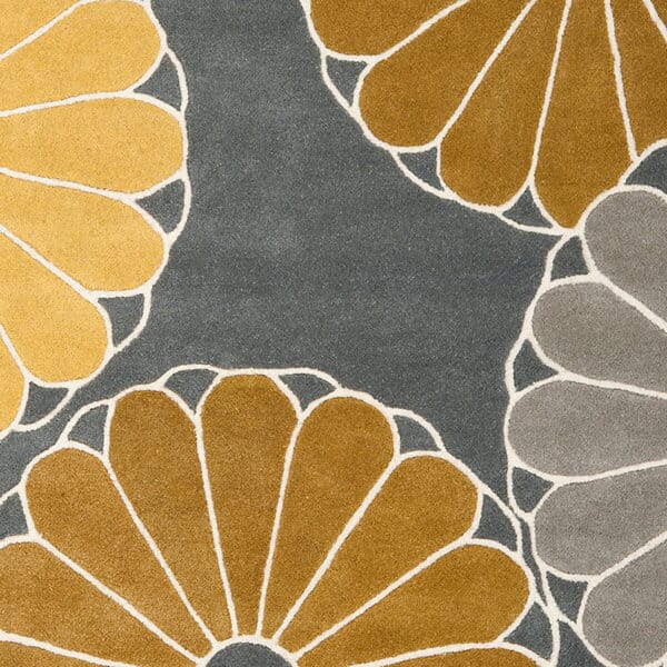 Safavieh Soho Soh705A Grey / Yellow Floral / Country Area Rug