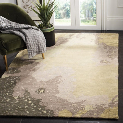 Safavieh Soho Soh706A Sage / Multi Organic / Abstract Area Rug