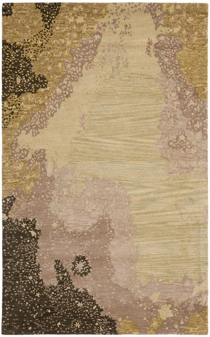 Safavieh Soho Soh706A Sage / Multi Organic / Abstract Area Rug