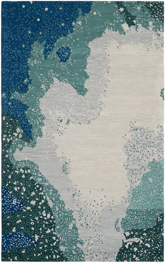 Safavieh Soho Soh706B Blue / Multi Organic / Abstract Area Rug