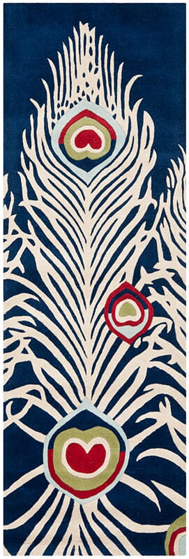 Safavieh Soho Soh709A Blue / Ivory Rugs.