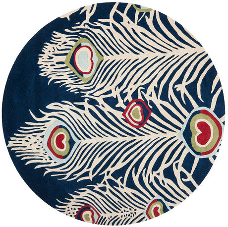 Safavieh Soho Soh709A Blue / Ivory Rugs.