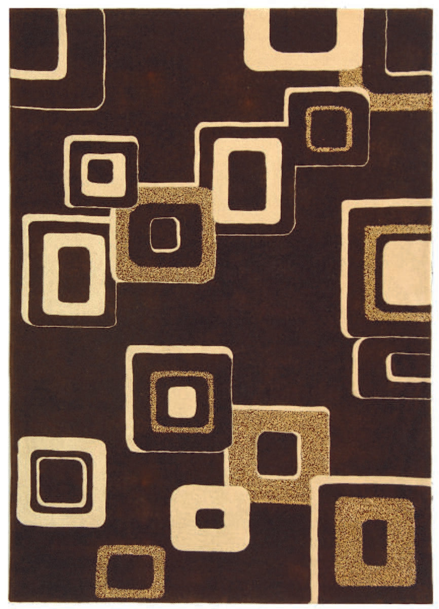 Safavieh Soho Soh711B Brown / Beige Geometric Area Rug