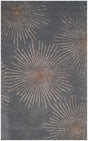 Safavieh Soho Soh712E Dark Grey / Silver Rugs.