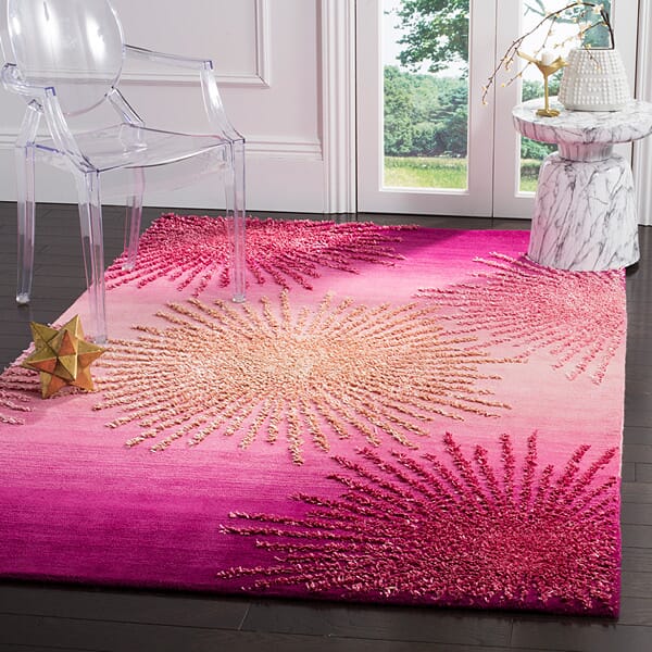 Safavieh Soho Soh712N Pink Rugs.