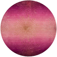 Safavieh Soho Soh712N Pink Geometric Area Rug