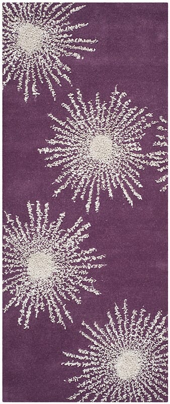 Safavieh Soho Soh712P Purple / Ivory Rugs.