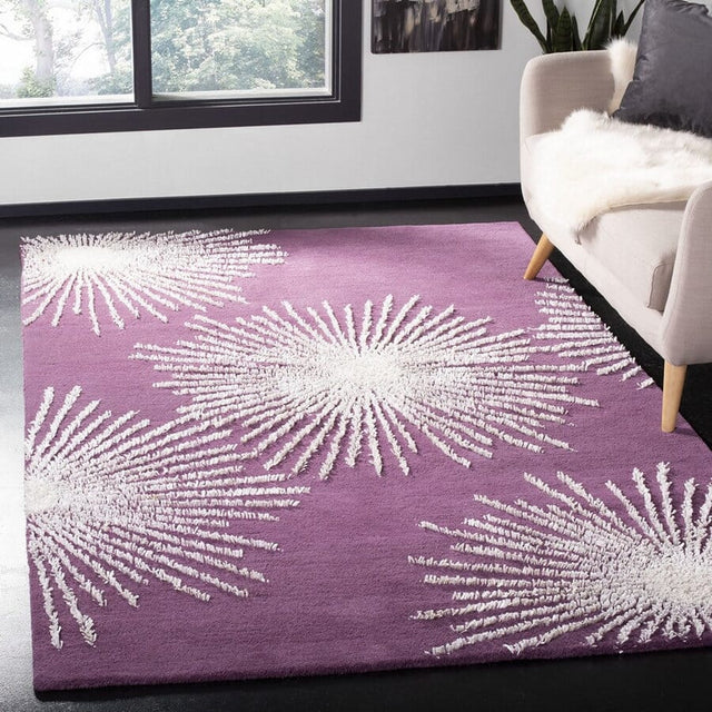 Safavieh Soho Soh712P Purple / Ivory Rugs.