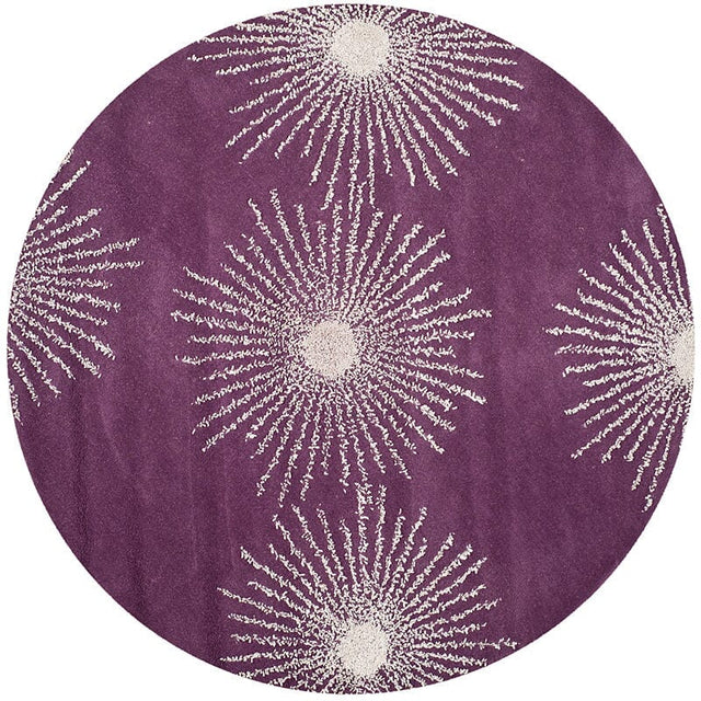 Safavieh Soho Soh712P Purple / Ivory Rugs.