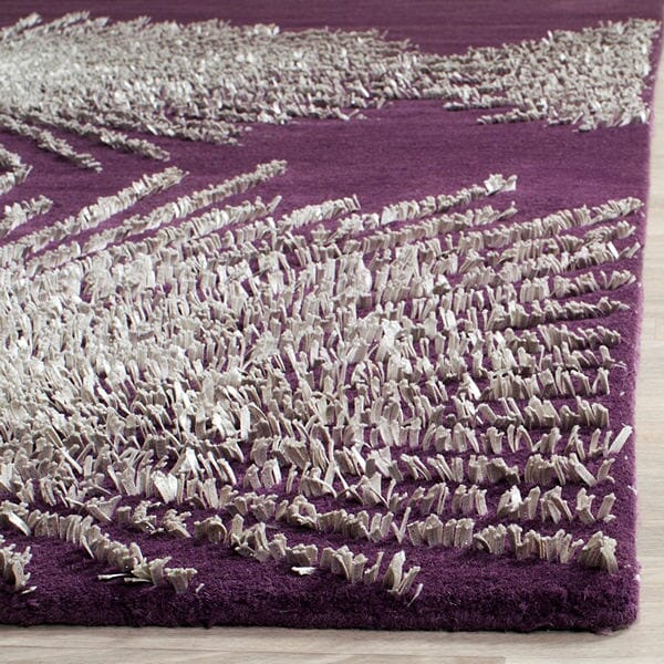 Safavieh Soho Soh712P Purple / Ivory Rugs.