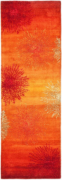 Safavieh Soho Soh712R Rust / Multi Geometric Area Rug