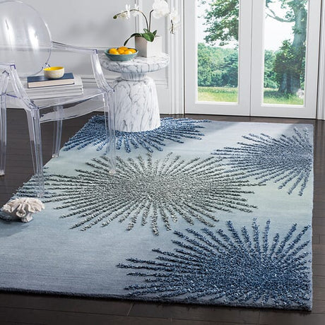 Safavieh Soho Soh712W Denim Rugs.