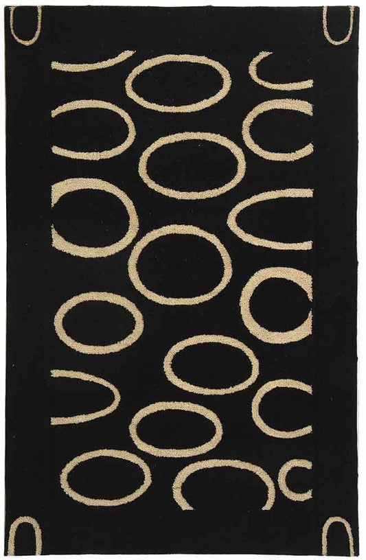 Safavieh Soho soh714a Black / Ivory Geometric Area Rug