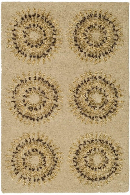 Safavieh Soho Soh719A Beige / Gold Geometric Area Rug