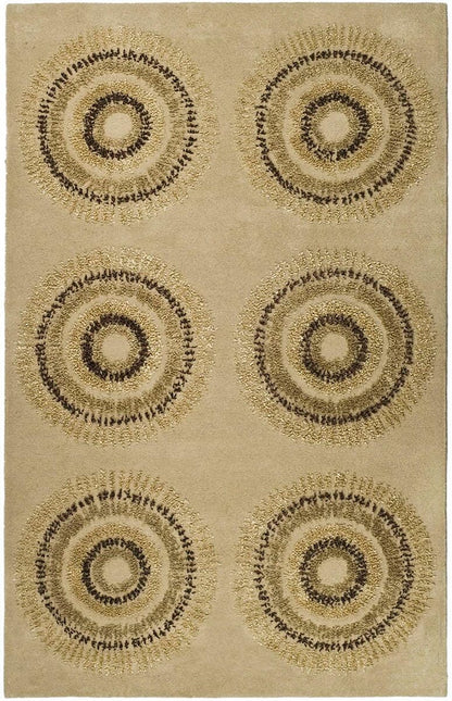 Safavieh Soho soh719a Beige / Gold Geometric Area Rug