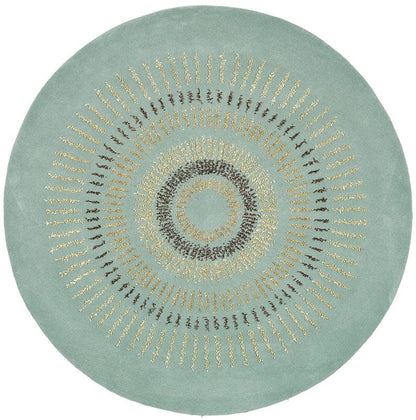 Safavieh Soho Soh719C Light Blue / Multi Geometric Area Rug