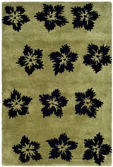 Safavieh Soho soh720a Sage / Black Rugs.
