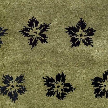 Safavieh Soho soh720a Sage / Black Floral / Country Area Rug