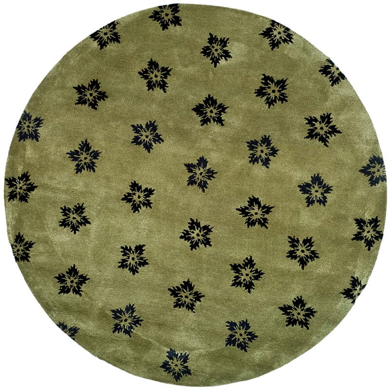 Safavieh Soho soh720a Sage / Black Floral / Country Area Rug